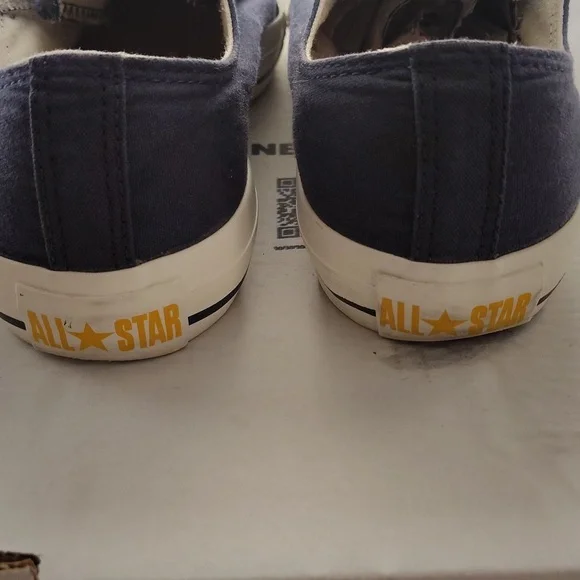 Unisex Converse All Star Slip On Sneakers Shoes No Laces size M-8 W-10 - Picture 4 of 7